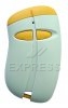telecommande 433 MHz jaune 2 boutons 11 14