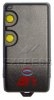 telecommande TE02 2 boutons 15 13