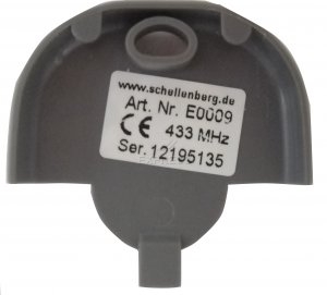 handsender SCHELLENBERG RCA TX1 YELLOW für Garagentor.