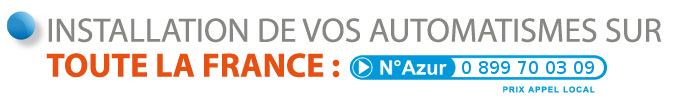 Installation de vos automatismes sur toute la france