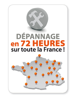 Avec notre r�seau de professionnels qui couvre toutes les r�gions, vous avez la garantie d'un d�pannage rapide et de qualit�.
