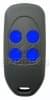 Remote for gate  WELLER MT87A3-4 BLUE