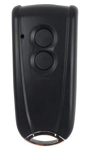 EcoStar RSE2 Compatible télécommande émetteur pour porte de garage Automation qualité supérieure KeyFob 433,92 MHz Code fixe Ecostar RSC2 