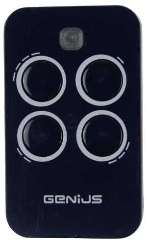 Télécommande Compatible Genius Echo TX4 - 433 MHz - Remplacement, Piles Incluses